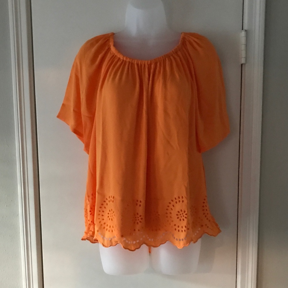 Chico's Flowy Mandarin Top